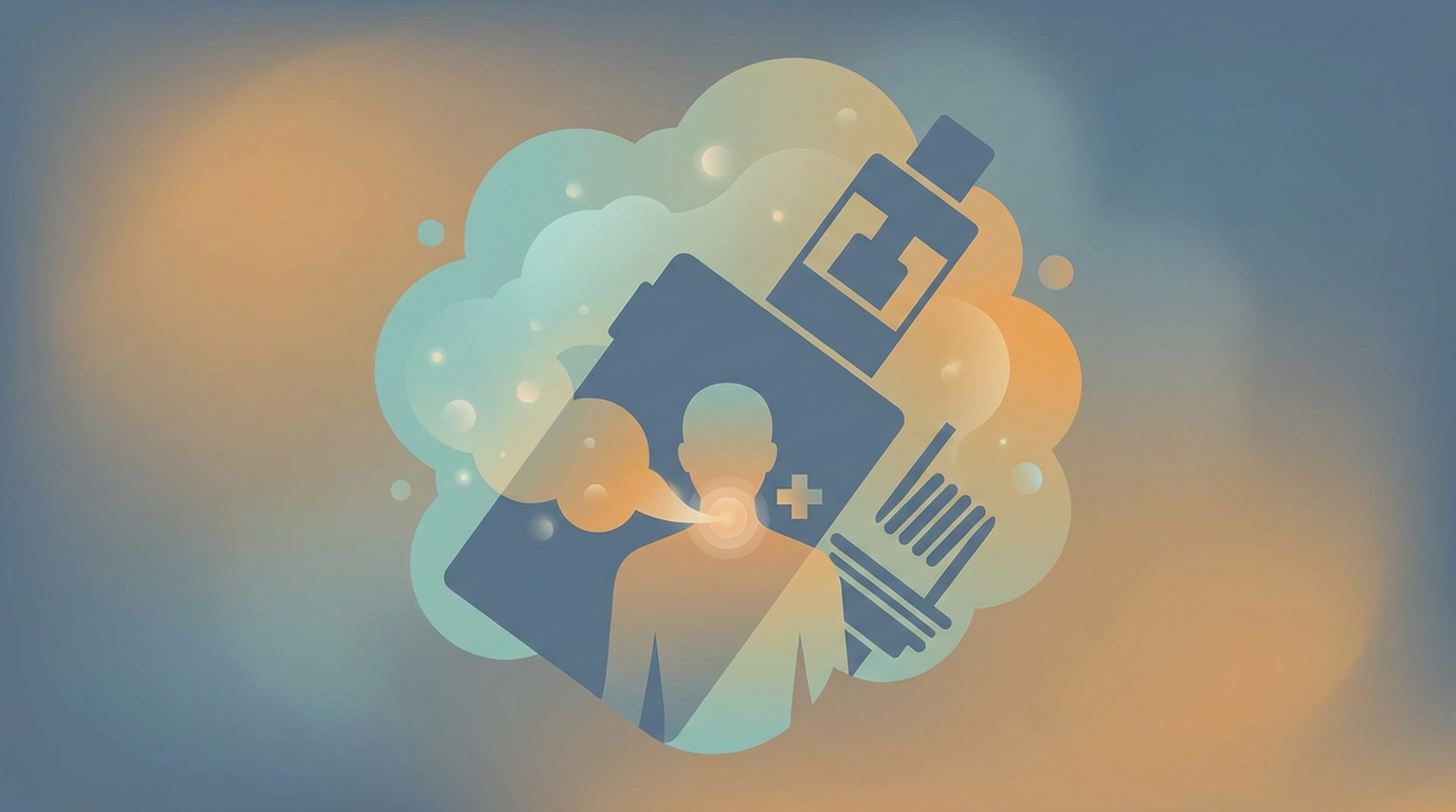 Аллергия на вейп: симптомы, причины и что делать