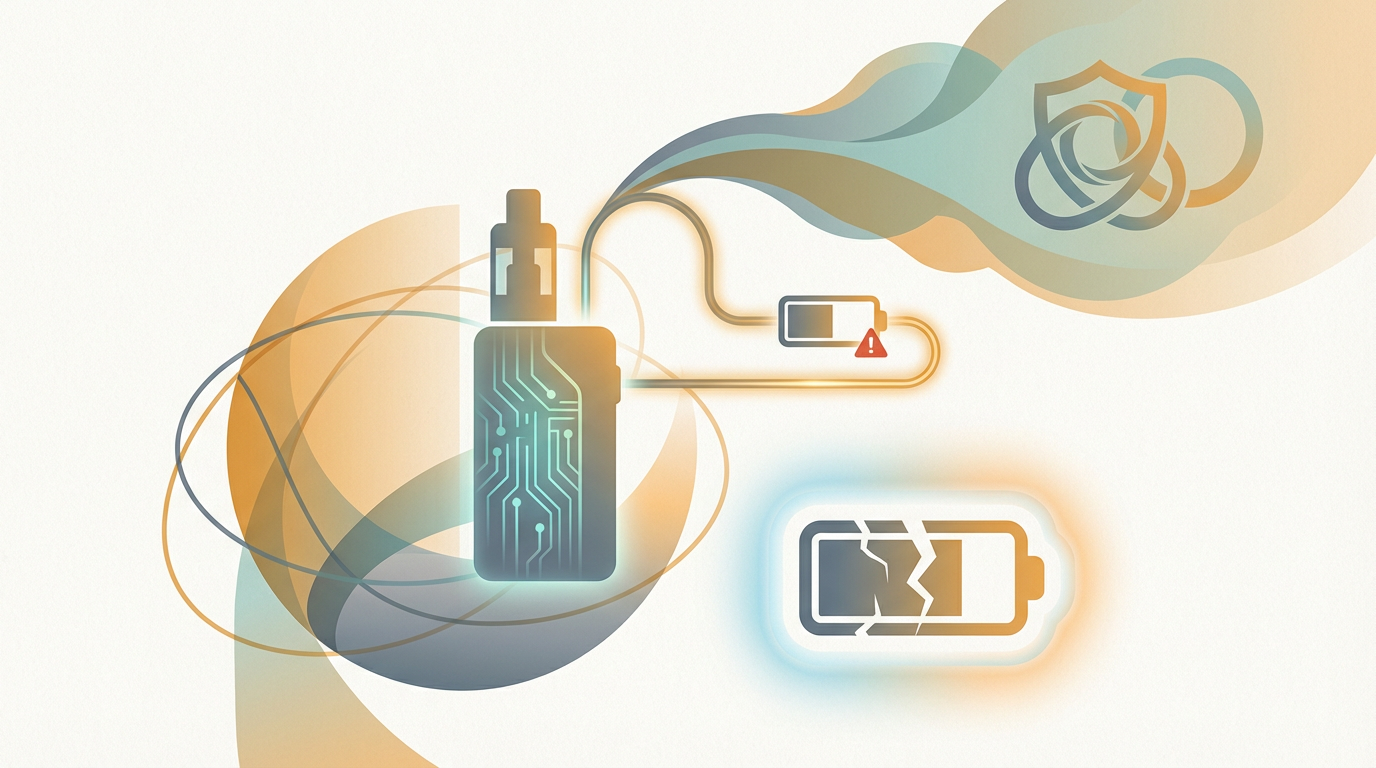 Безопасность аккумуляторов в вейпе: как избежать взрыва