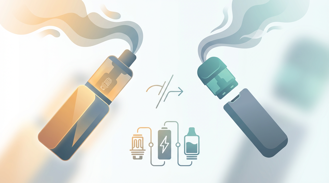 AIO вейп — что это, чем отличается от пода и какой выбрать в 2026