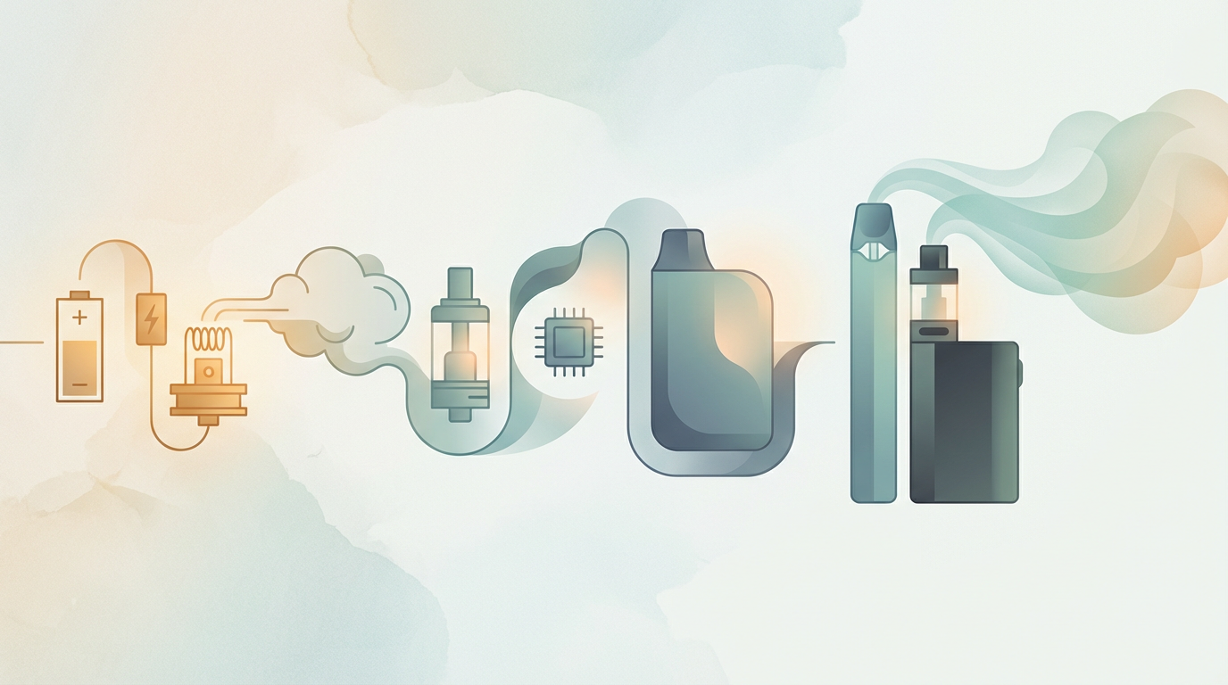 История вейпинга: от первой электронной сигареты до наших дней