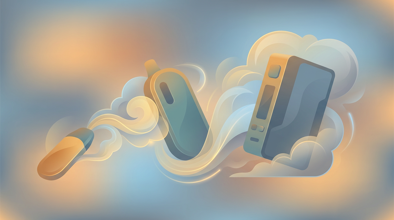 Как выбрать первый вейп в 2026: POD vs AIO vs бокс-мод — сравнение для новичков