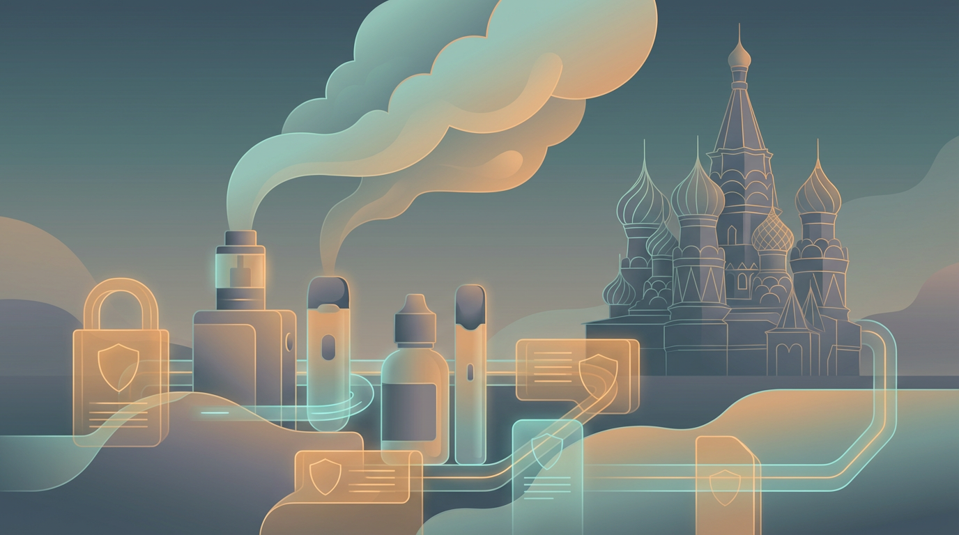 Маркировка и акцизы на вейпы в России 2026: что нужно знать