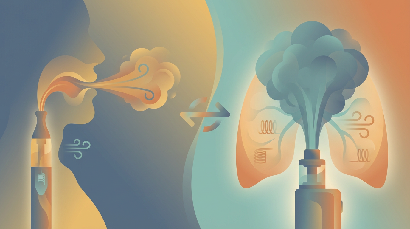 MTL и DTL затяжка вейпа: разница, что лучше и как выбрать