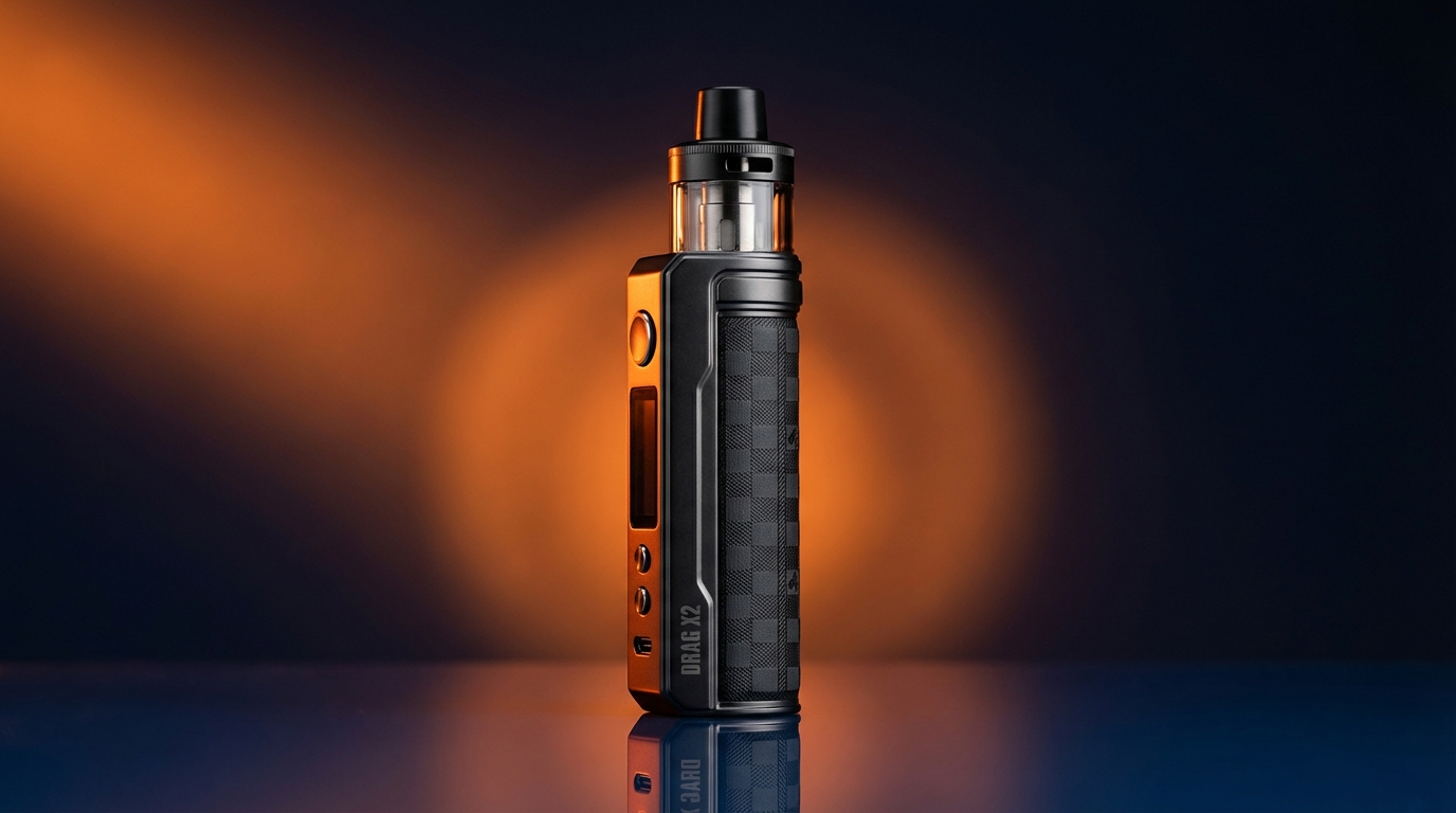 Обзор VooPoo Drag X2: POD-мод на внешнем аккумуляторе 18650