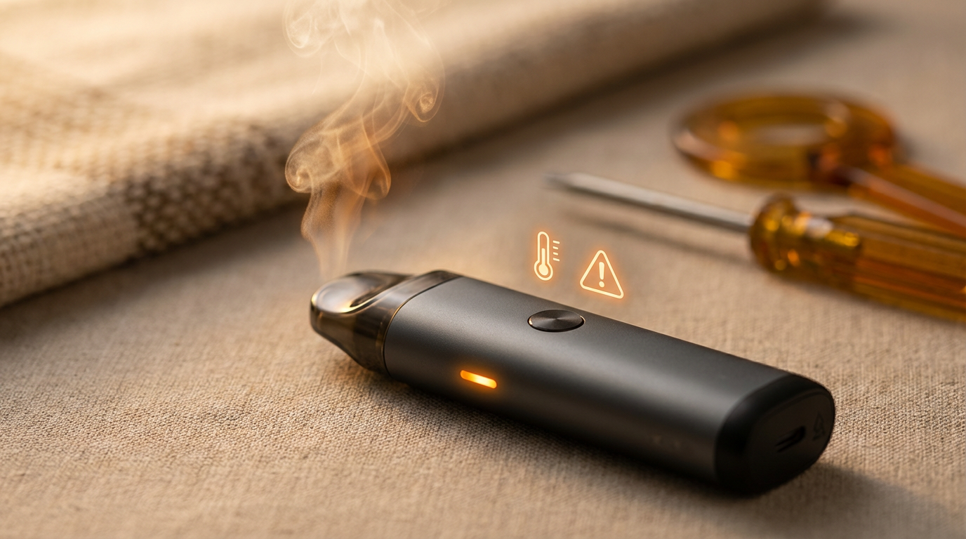 Перегрев вейпа: причины и как предотвратить