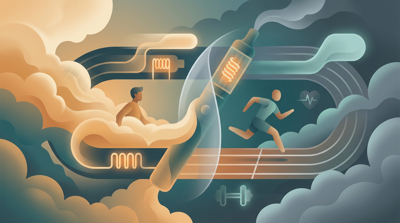 Вейп и спорт: можно ли парить и тренироваться