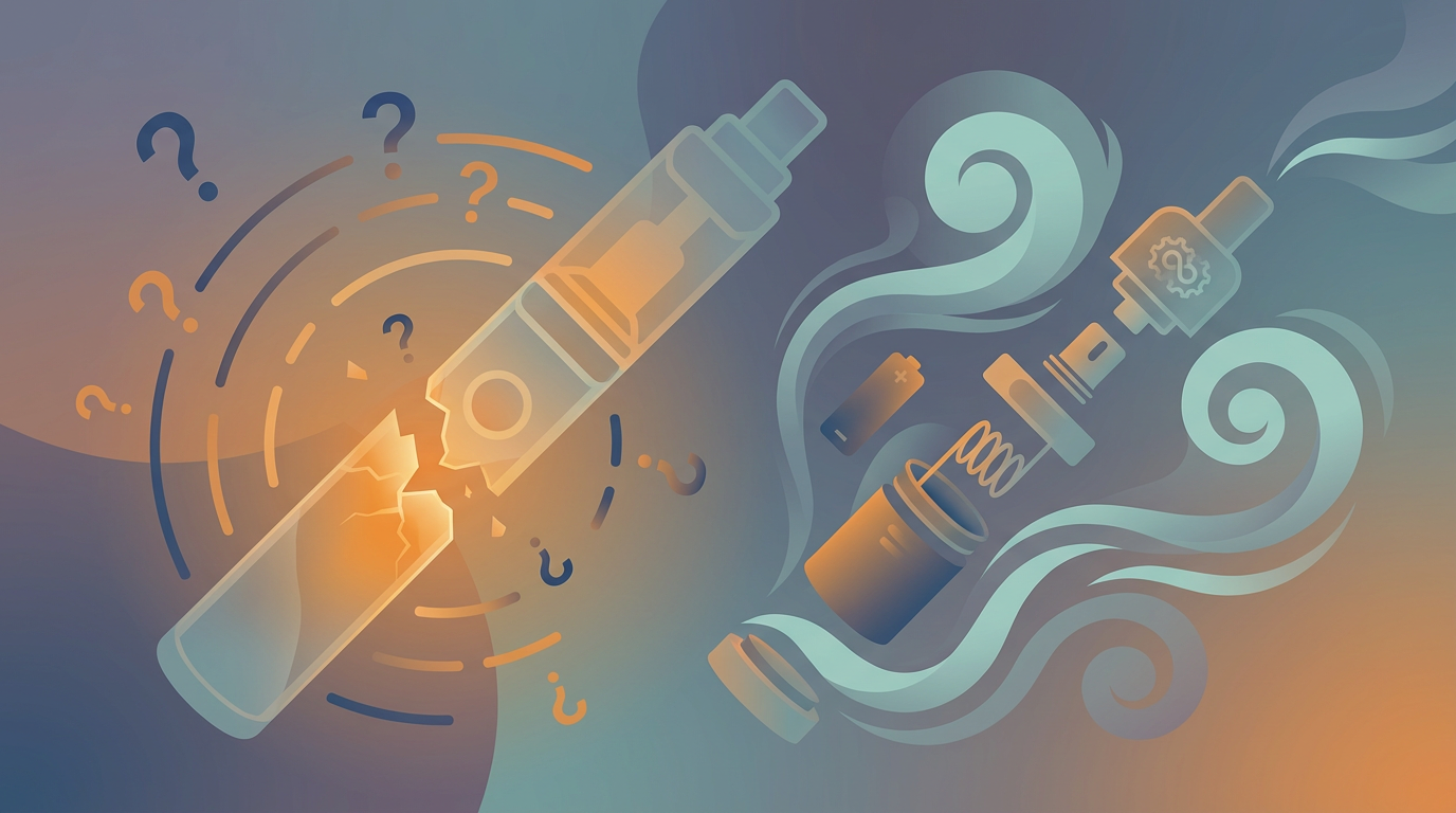 Вейп не работает: диагностика и решение 15 частых проблем