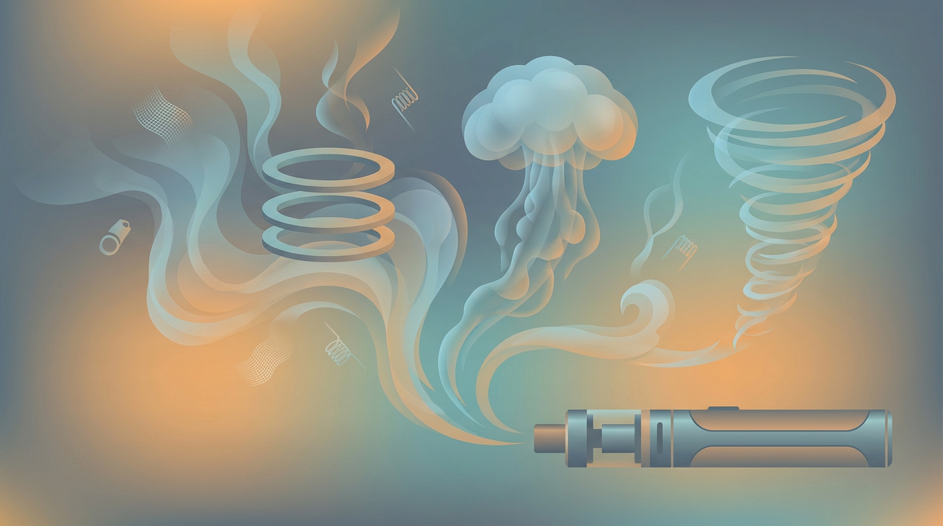 Вейп-трюки: как делать кольца, медузу, торнадо и другие