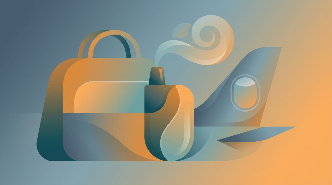 Вейп в самолёте и путешествии: правила и советы