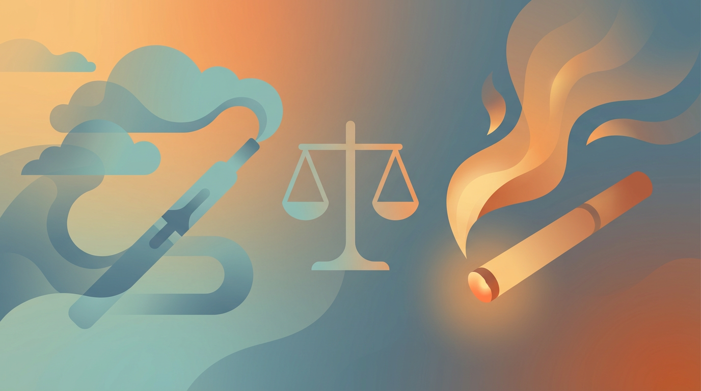 Вейп vs сигареты: сравнение вреда для здоровья