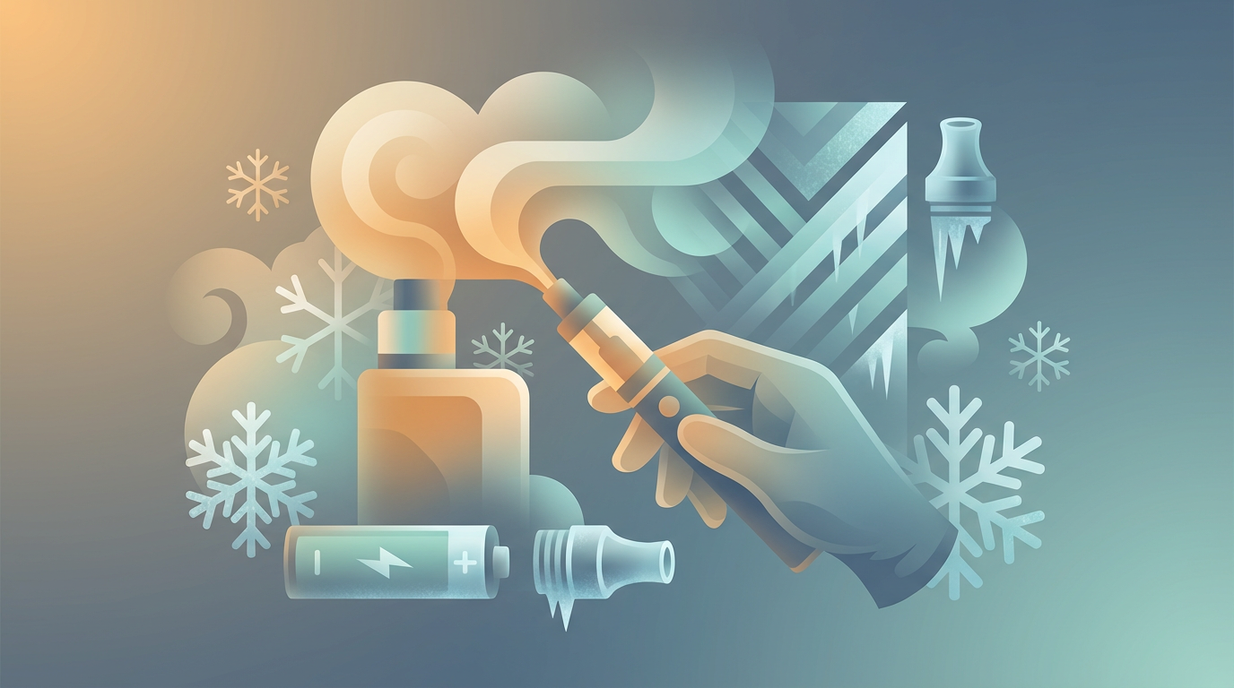 Вейп зимой: как парить на холоде и не испортить устройство